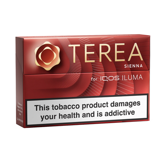 IQOS TEREA Sienna Indonesian – box of 200 TEREA sticks for IQOS ILUMA | Indonesia edition | TEREA HEETS UAE Dubai