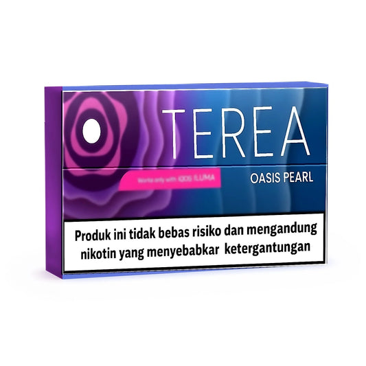 IQOS Terea Oasis Pearl Indonesia – box of 200 TEREA sticks for IQOS ILUMA | Indonesia edition | TEREA HEETS UAE Dubai