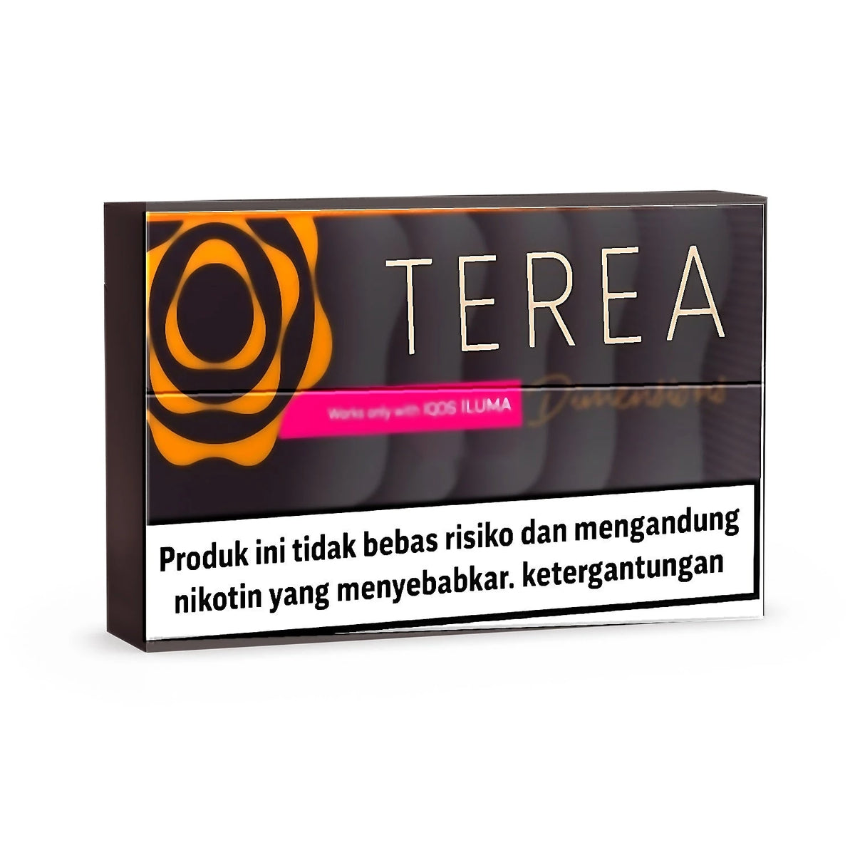 IQOS TEREA Dimensions Apricity Indonesian – box of 200 TEREA sticks for IQOS ILUMA | Indonesia edition | TEREA HEETS UAE Dubai