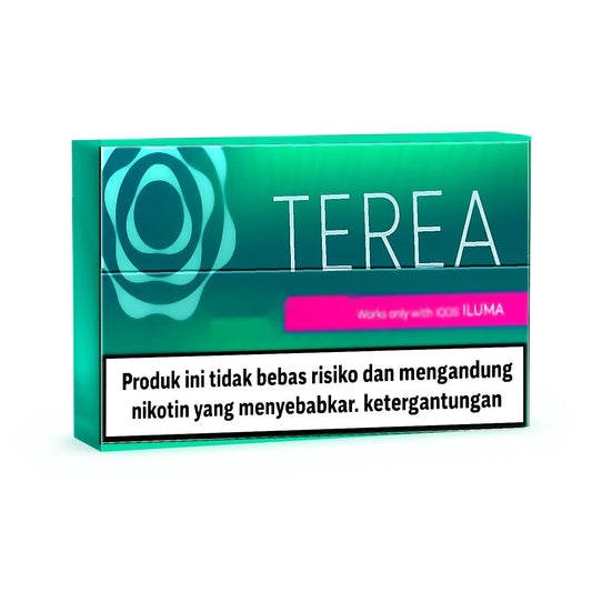 IQOS TEREA Black Green Indonesian – box of 200 TEREA sticks for IQOS ILUMA | Indonesia edition | TEREA HEETS UAE Dubai