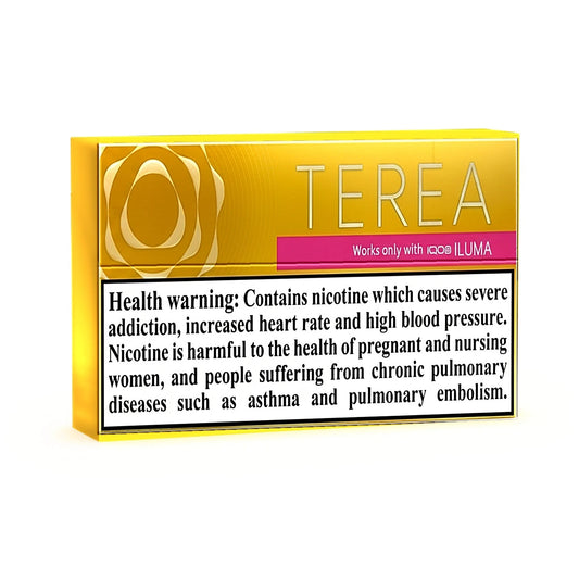 IQOS Terea Yellow Italy – box of 200 TEREA sticks for IQOS ILUMA | Italy edition | TEREA HEETS UAE Dubai