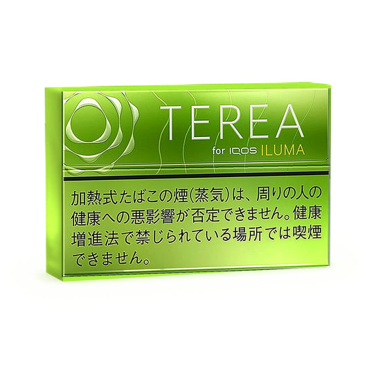 IQOS Terea Yellow Menthol Japan – box of 200 TEREA sticks for IQOS ILUMA | Japan edition | TEREA HEETS UAE Dubai